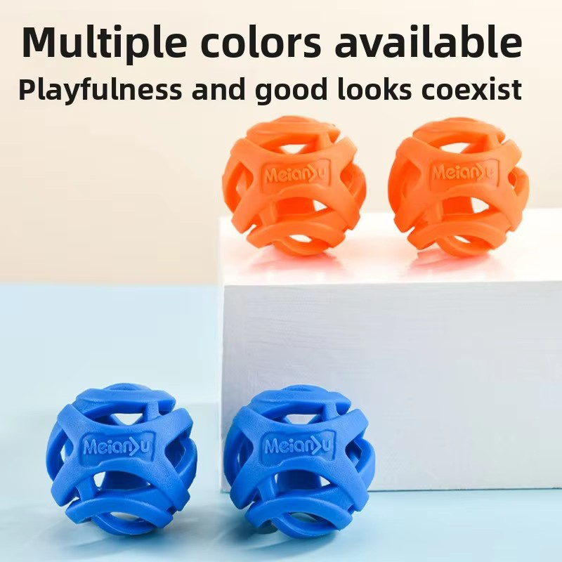 Indestructible Dog Chew Toy - Dayanıklı Oyuk Yüzen Köpek Oyuncak Topu