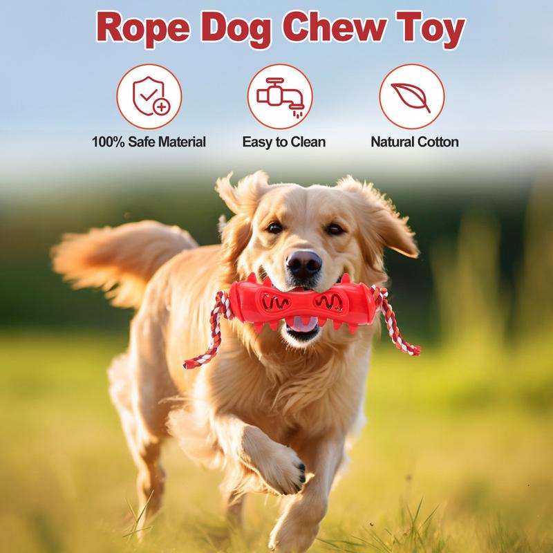 Dog Rope Toy Aggressive Chewers - Agresif çiğneyiciler için çiğneme oyuncakları Diş