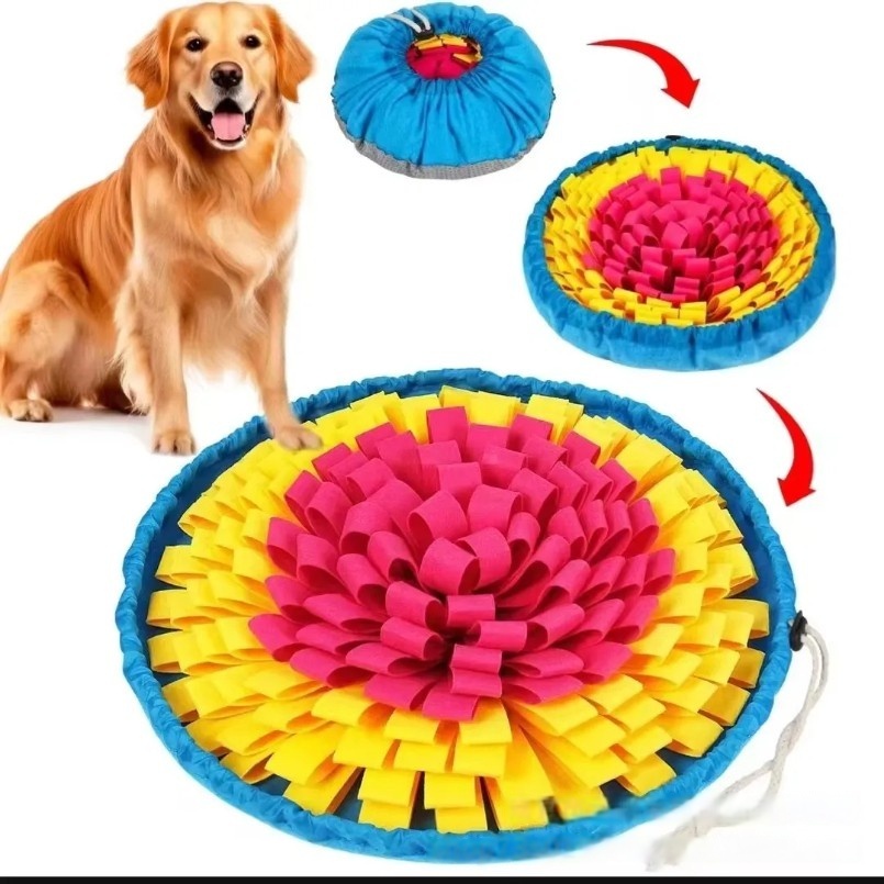 Snuffle Mat For Dogs - Yeni Pet Koklama Pedi Çiçek şeklinde
