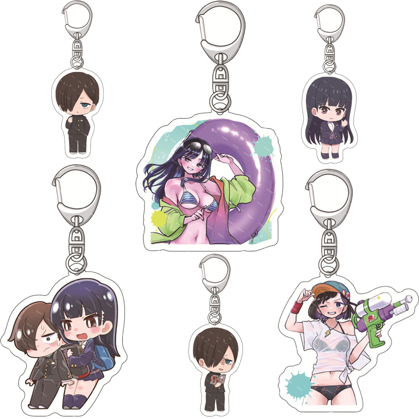 Aquarium - 55MM Anime Kalbimdeki Tehlikeler ‌ Akrilik