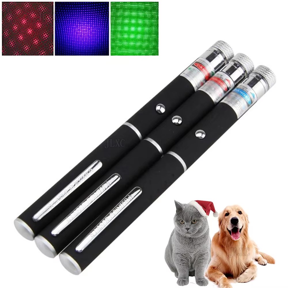Laser Pointer Cat Toy Automatic - (Pil sağlamayın) Yeşil Kırmızı Lazer İşaretleyici