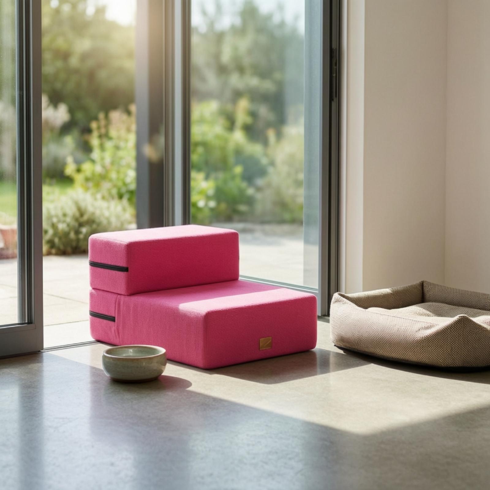 Pet Beds - Yatağa Yerleştirilebilen Köpek Merdiveni, Yastıklı Köpük