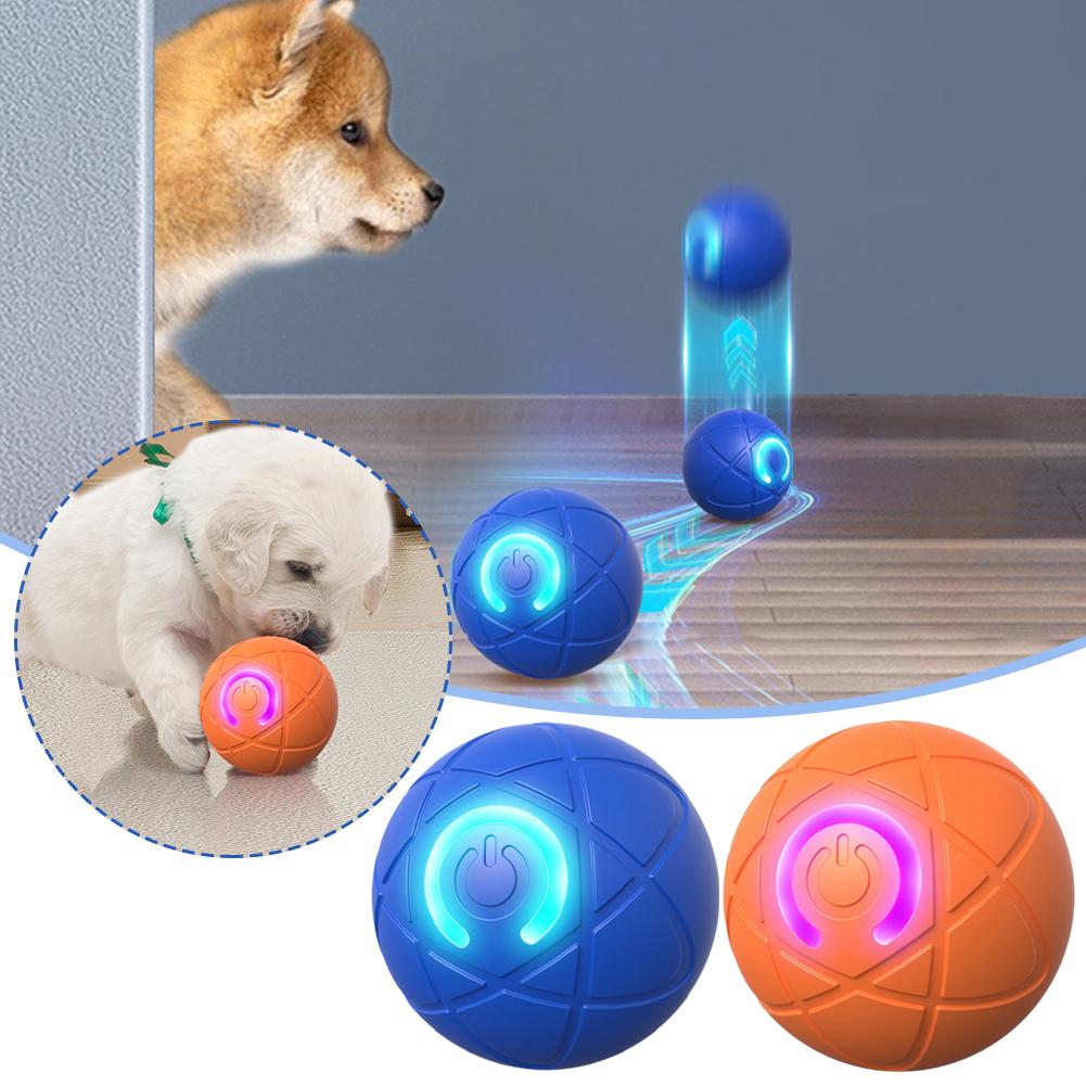Automatic Moving Dog Ball - Elektronik İnteraktif Evcil Hayvan Oyuncağı Akıllı