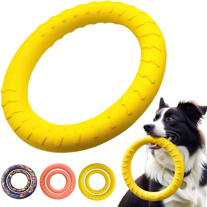 Suction Cup Dog Tug Toy - Köpek Oyuncakları Evcil Hayvan Uçan Diskleri