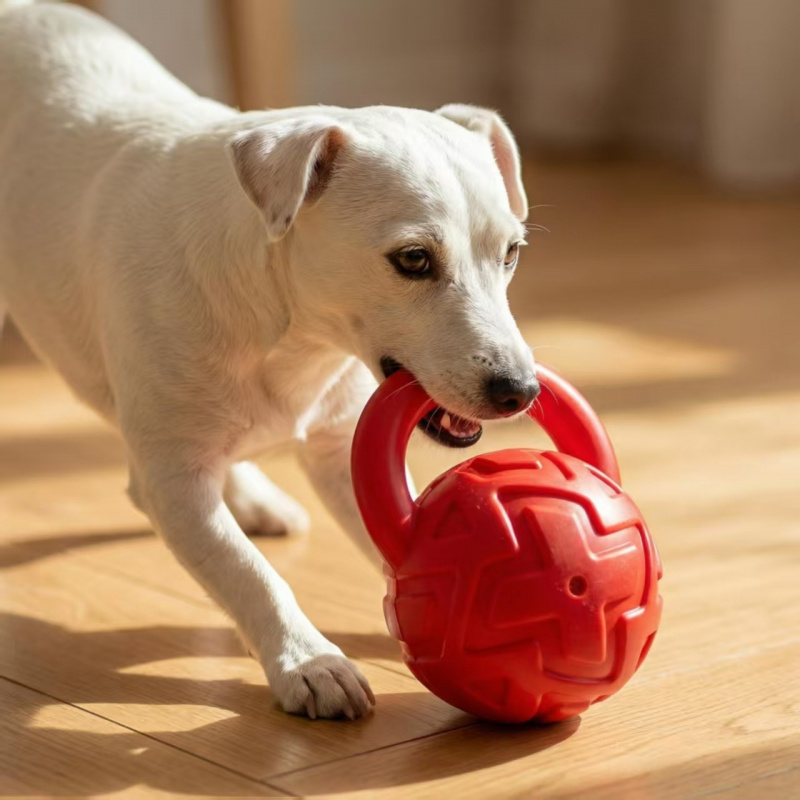Interactive Squeaky Plush Dog Toy - Köpek eğitici interaktif oyuncağı, ses çıkaran