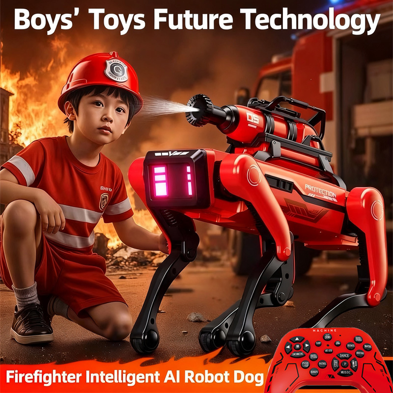 Dog Toys - Yapay Zeka Robot Köpek Akıllı Yangın