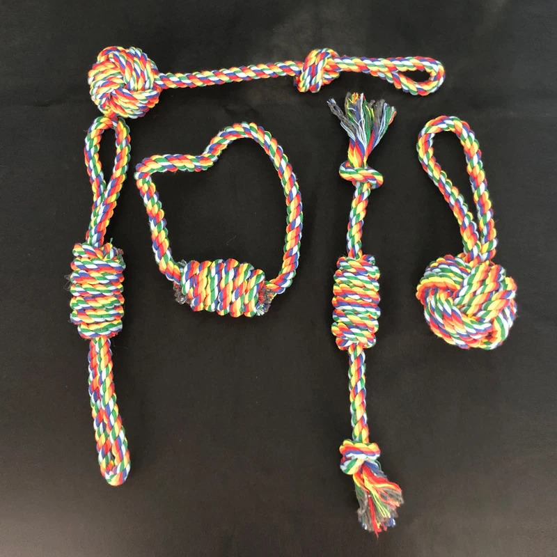 Dog Rope Toy Aggressive Chewers - Agresif Çiğneyiciler İçin Dayanıklı Köpek Halat