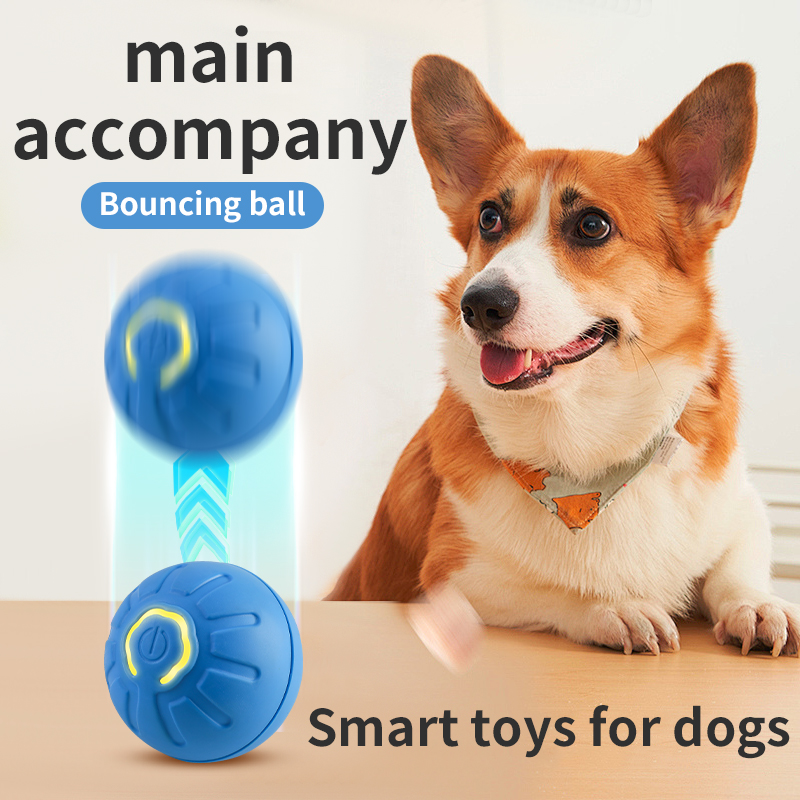 Automatic Moving Dog Ball - Otomatik Hareket Eden Köpek Oyuncak Topu