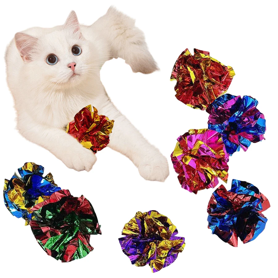 Laser Pointer Cat Toy Automatic - 5/10 Adet Çıtır Çıtır Sesli ve