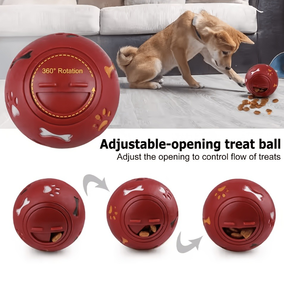 Rubber Treat Dispensing Dog Toy - Köpek Ödül Topu, Kediler ve Köpekler