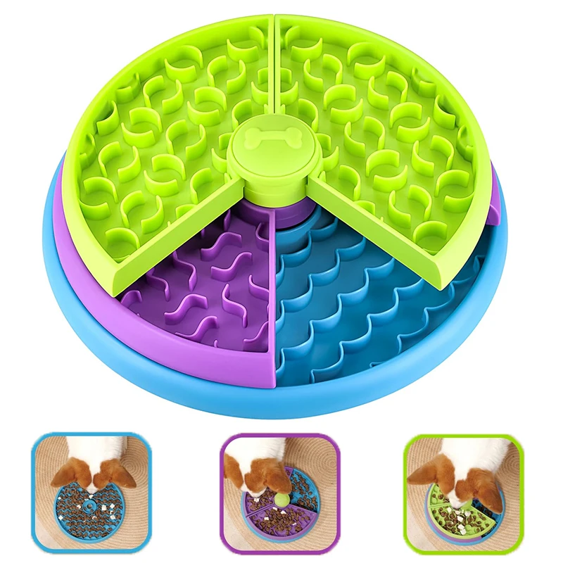 Dog Puzzle Feeder Toy - Köpek Yapboz Yavaş Besleyici İnteraktif Köpek