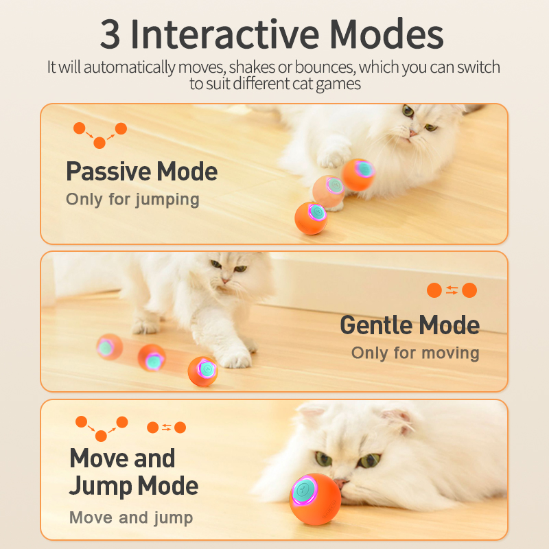 ROJECO Kedi Oyuncakları Akıllı - Automatic Moving Dog Ball incelemesi ve fiyatı