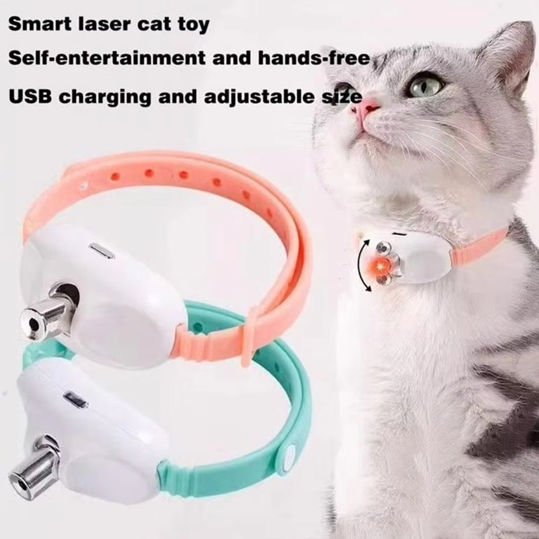 Akıllı LED Lazerli Kedi Tasmas - Laser Pointer Cat Toy Automatic incelemesi ve fiyatı