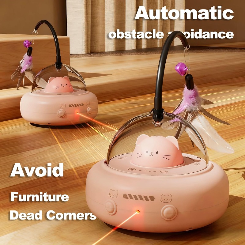 Düşük Gürültülü 2'si 1 Arada Ş - Laser Pointer Cat Toy Automatic incelemesi ve fiyatı