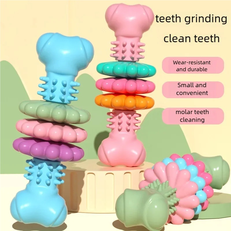Dayanıklı TPR Köpek Çiğneme Oy - Teeth Cleaning Dog Chew Bone incelemesi ve fiyatı