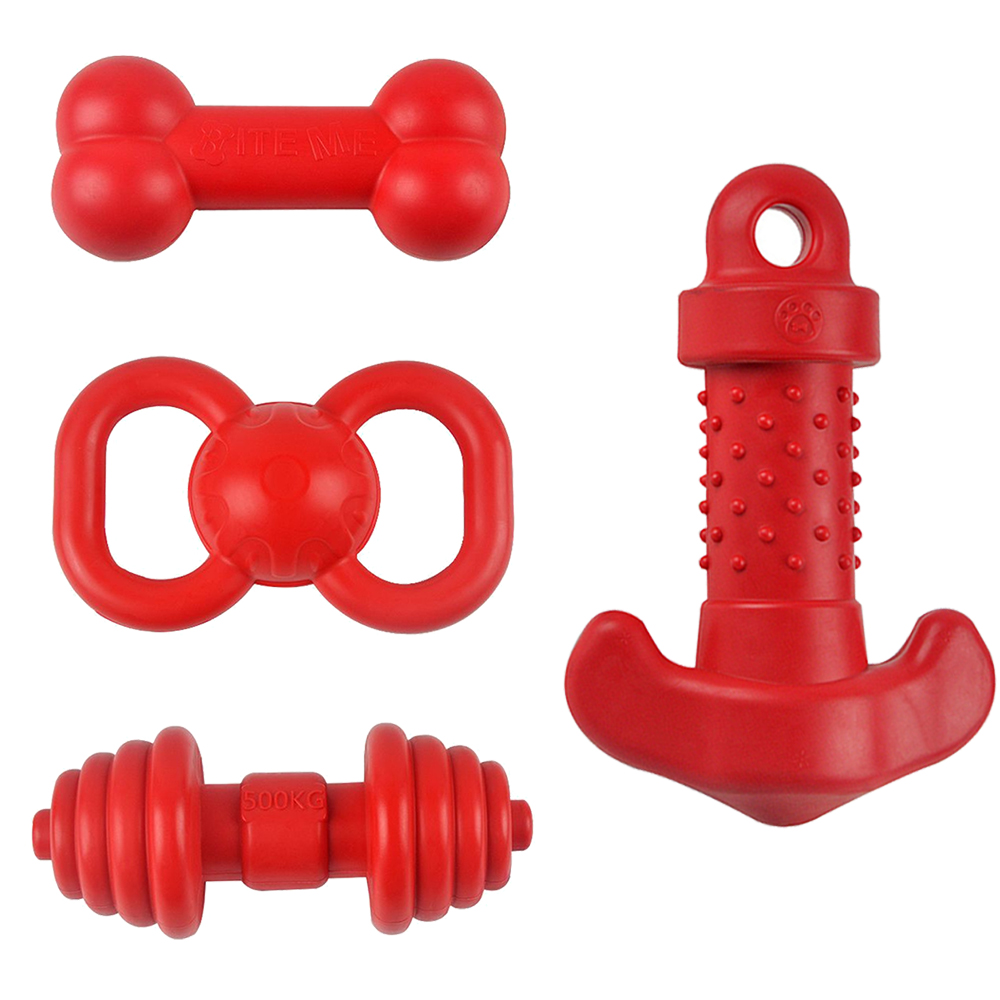 Kırmızı TPR Kemik Köpek Çiğnem - Teeth Cleaning Dog Chew Bone incelemesi ve fiyatı