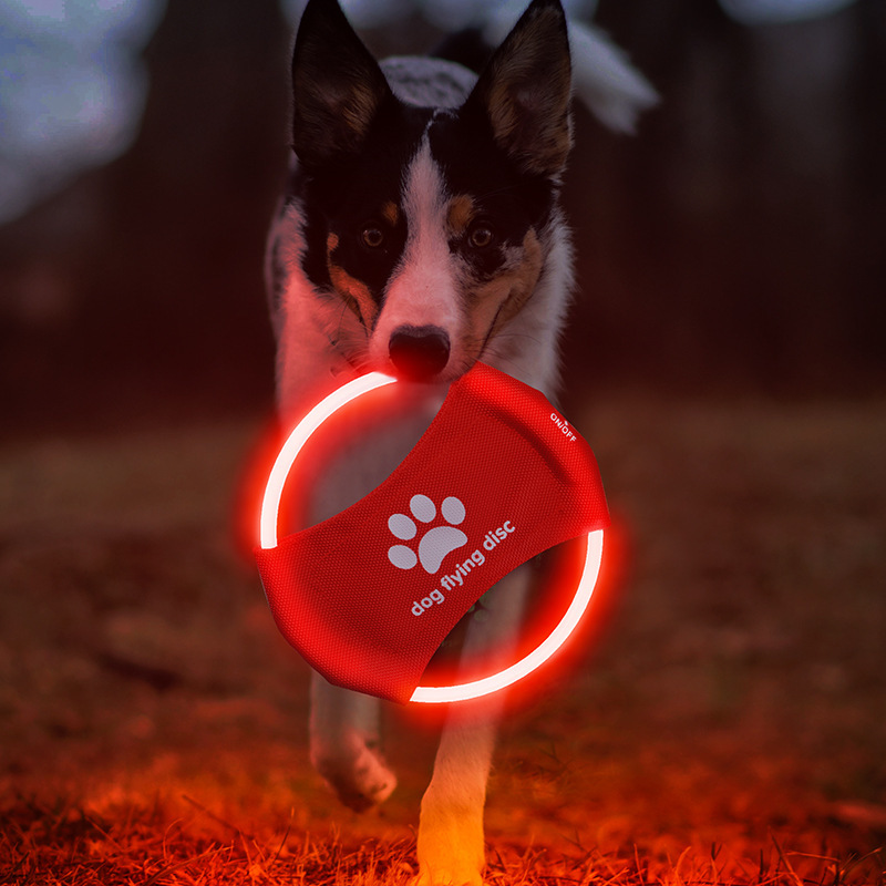 LED Köpek Uçan Diski, LED Işık - Flying Disc Dog Training Toy incelemesi ve fiyatı