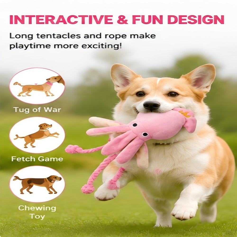 Dev Peluş Ahtapot Köpek Çiğnem - Dog Rope Toy Aggressive Chewers incelemesi ve fiyatı