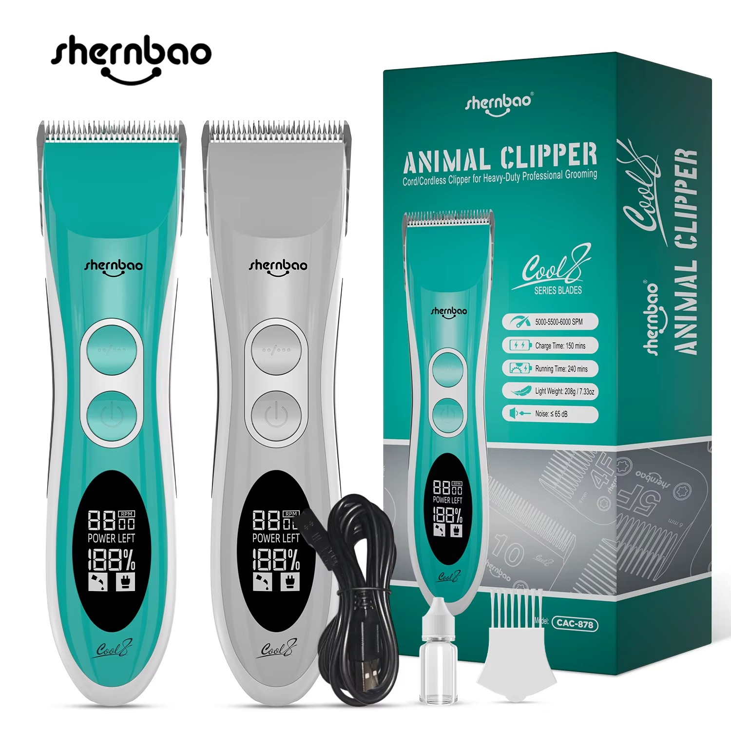 Shernbao CAC-878 Profesyonel E - Pet Grooming incelemesi ve fiyatı