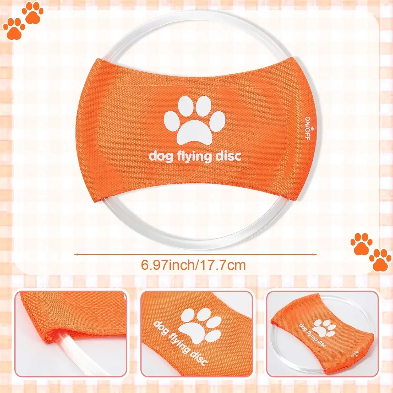 Köpek Oyuncak LED Parlayan Şar - Flying Disc Dog Training Toy incelemesi ve fiyatı