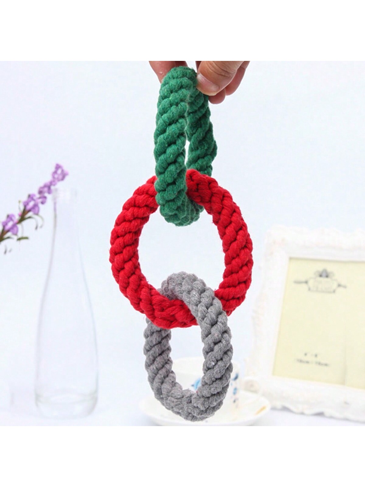 1 adet Büyük Dayanıklı Çiğneme - Dog Rope Toy Aggressive Chewers incelemesi ve fiyatı