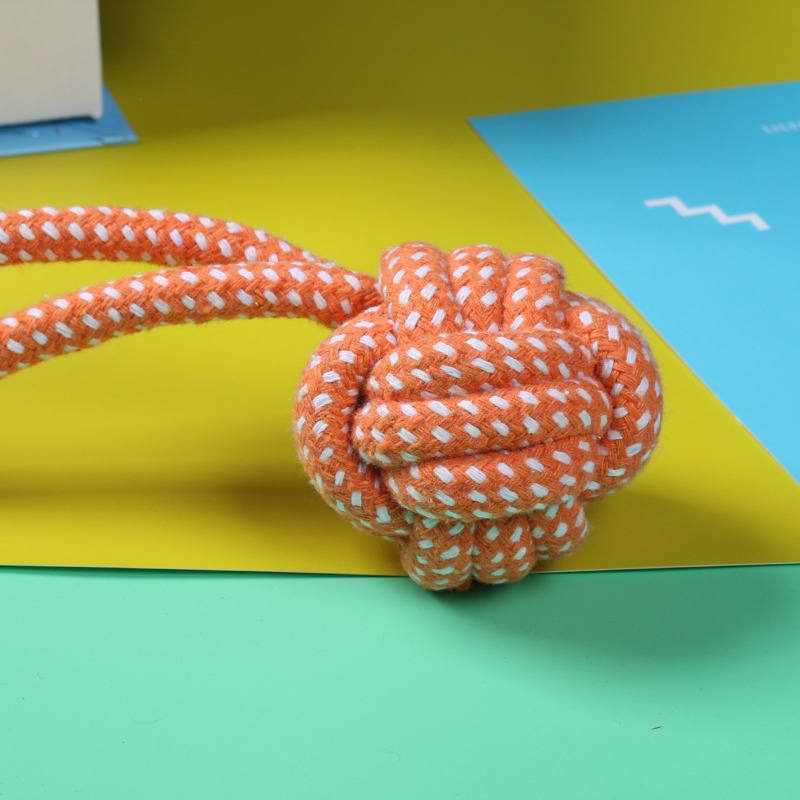 1 Adet Tenis Toplu Düğüm Çiğne - Dog Rope Toy Aggressive Chewers incelemesi ve fiyatı