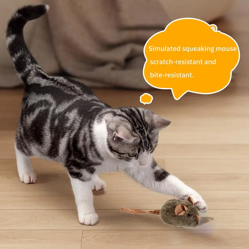 Komik Peluş Fareler Kedi Oyunc - Catnip Interactive Plush Mouse incelemesi ve fiyatı