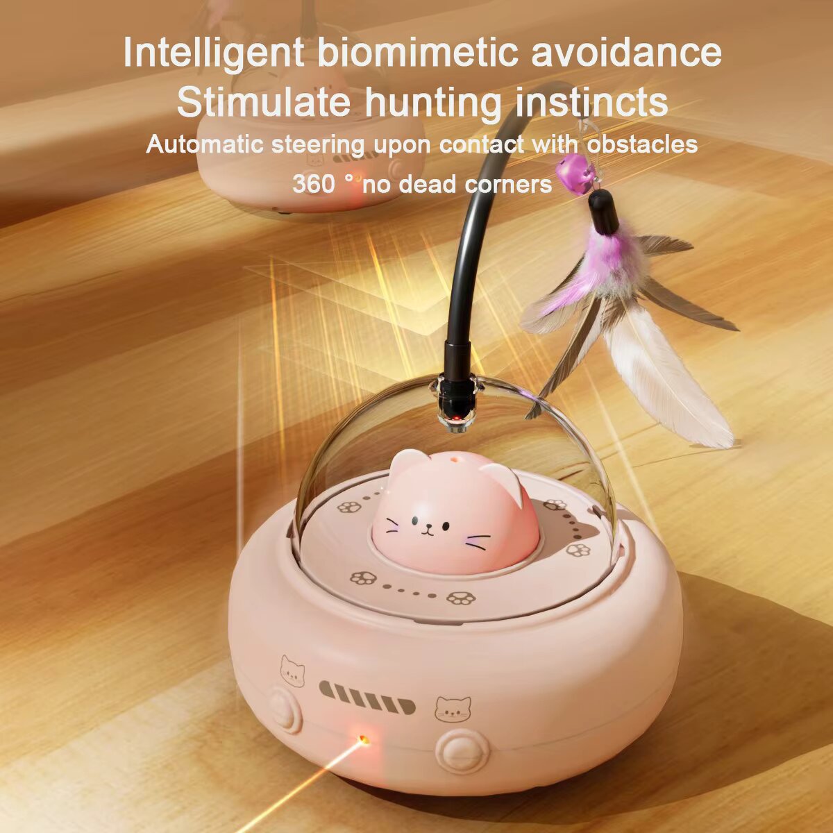 3'ü 1 Arada Otomatik Kedi Oyun - Laser Pointer Cat Toy Automatic incelemesi ve fiyatı
