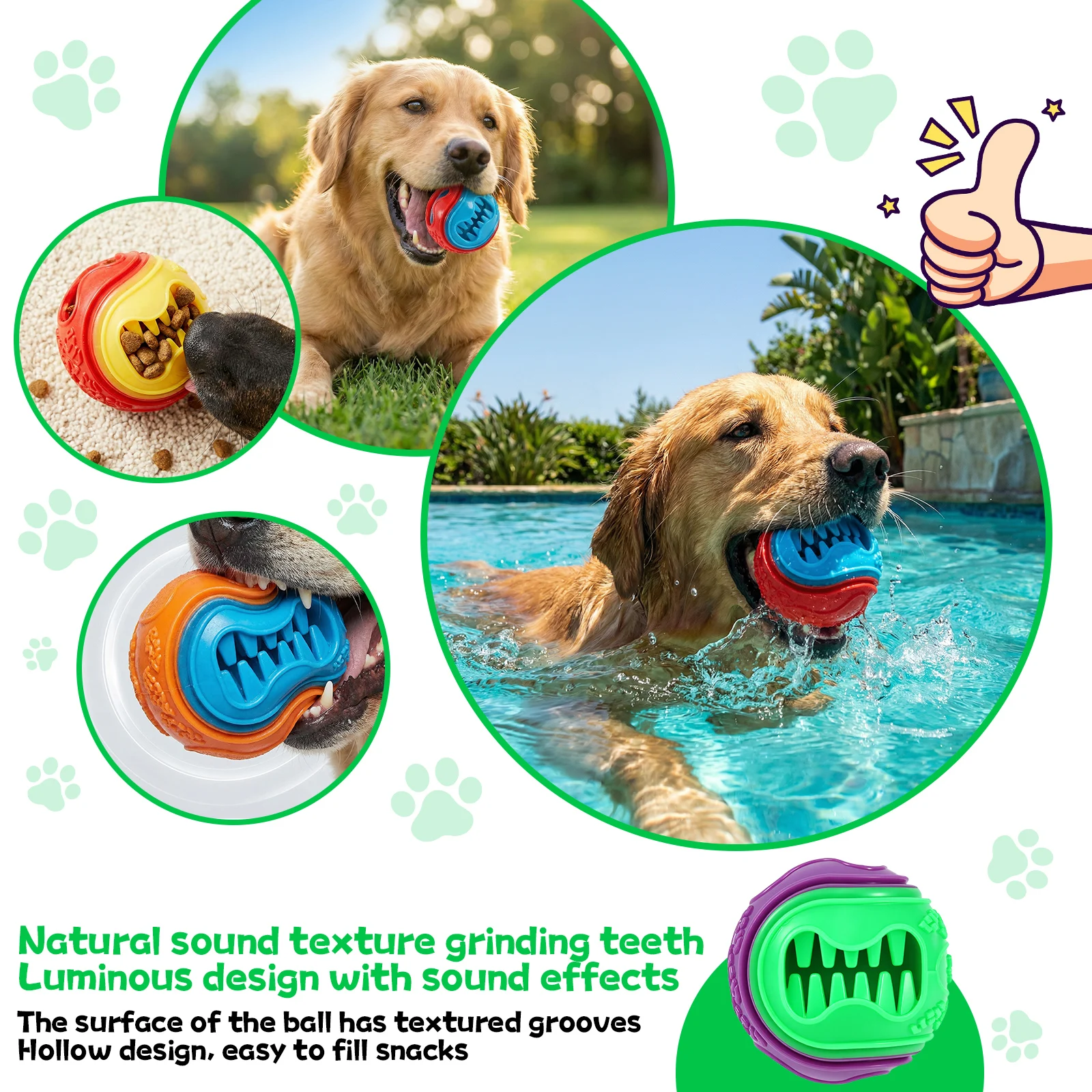 6 Adet İnteraktif Köpek Maması - Rubber Treat Dispensing Dog Toy incelemesi ve fiyatı