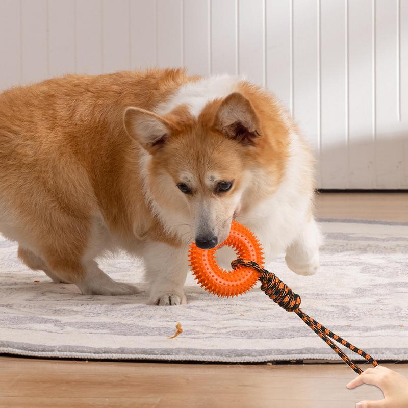 Köpekler için gıcırtılı oyunca - Dog Rope Toy Aggressive Chewers incelemesi ve fiyatı