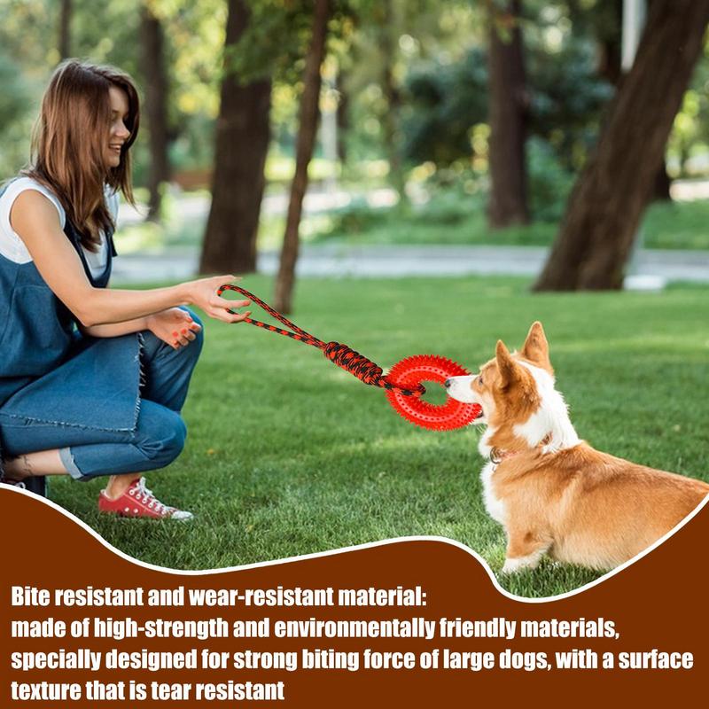 Köpekler için gıcırtılı oyunca - Dog Rope Toy Aggressive Chewers incelemesi ve fiyatı
