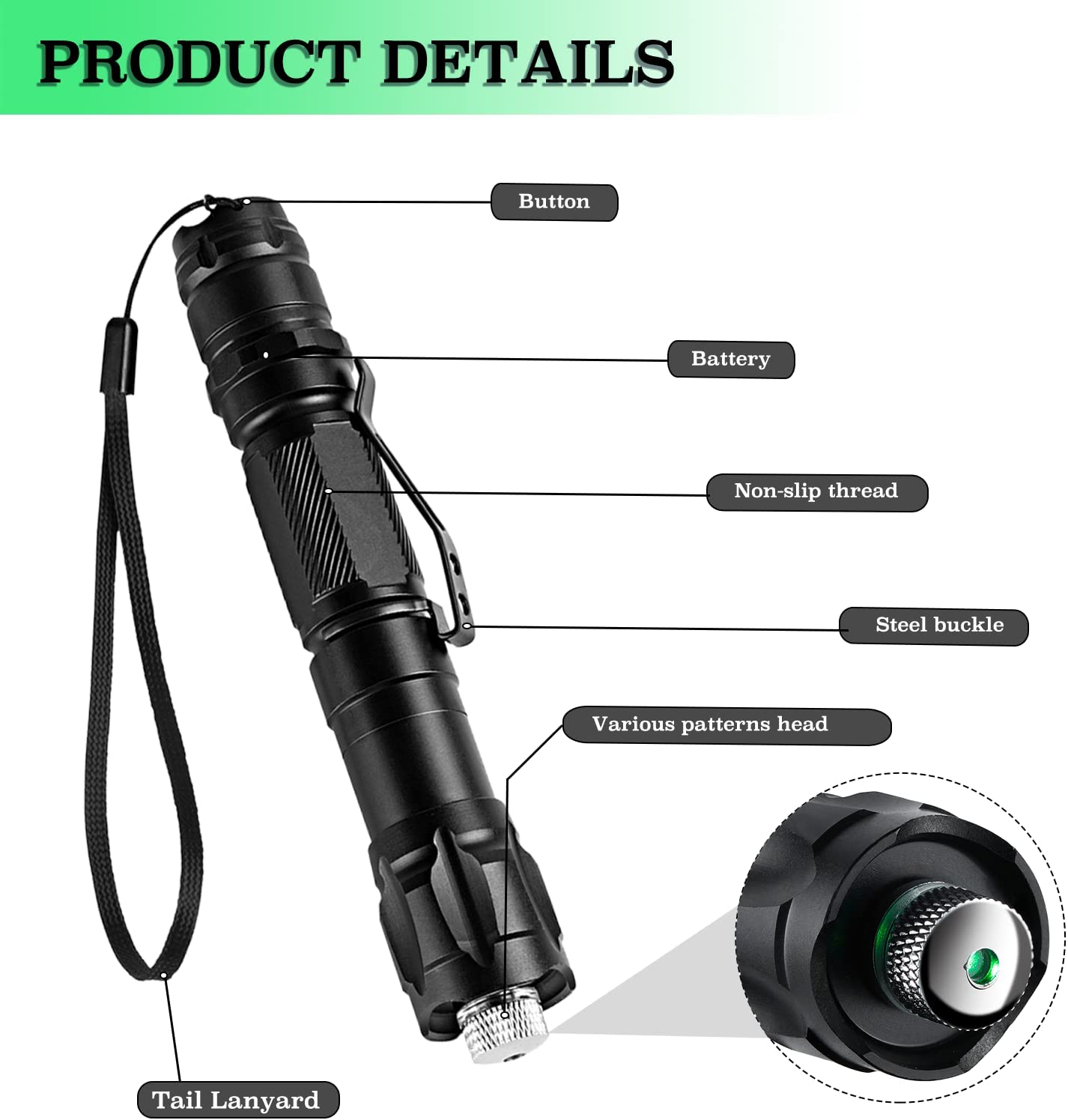 (Pil sağlamayın) Yeşil Lazer P - Laser Pointer Cat Toy Automatic incelemesi ve fiyatı