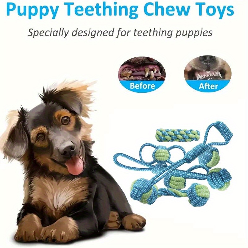 7 adet İnteraktif Düğüm Oyunca - Dog Rope Toy Aggressive Chewers incelemesi ve fiyatı