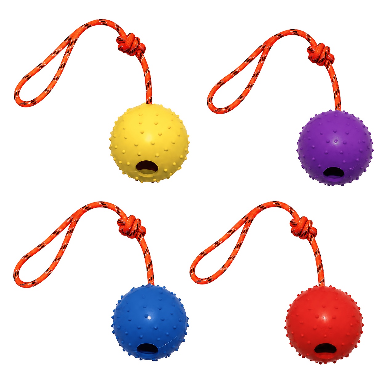 2'li Paket Dayanıklı Kauçuk Kö - Dog Rope Toy Aggressive Chewers incelemesi ve fiyatı