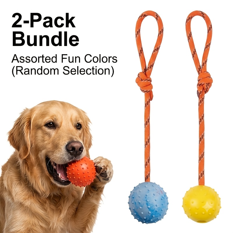 2'li Paket Dayanıklı Kauçuk Kö - Dog Rope Toy Aggressive Chewers incelemesi ve fiyatı